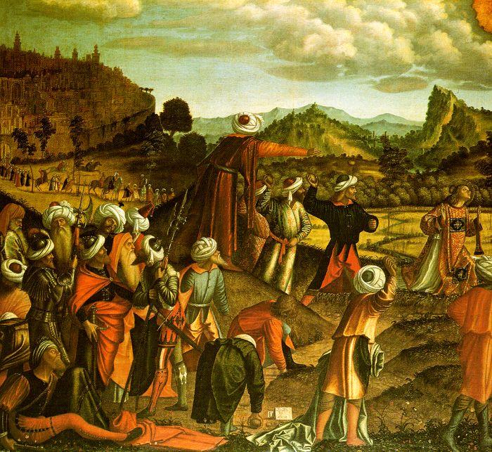 Vittore Carpaccio The Stoning of Saint Stephen Sweden oil painting art